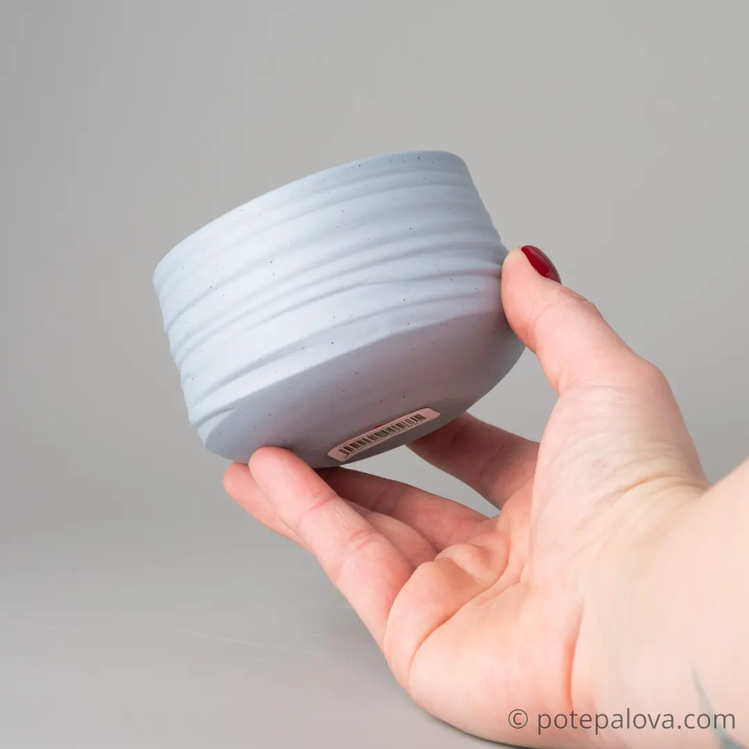 картинка Стакан фарфоровый Sigma "Волны" 280 мл - 1 - DishWishes.Ru