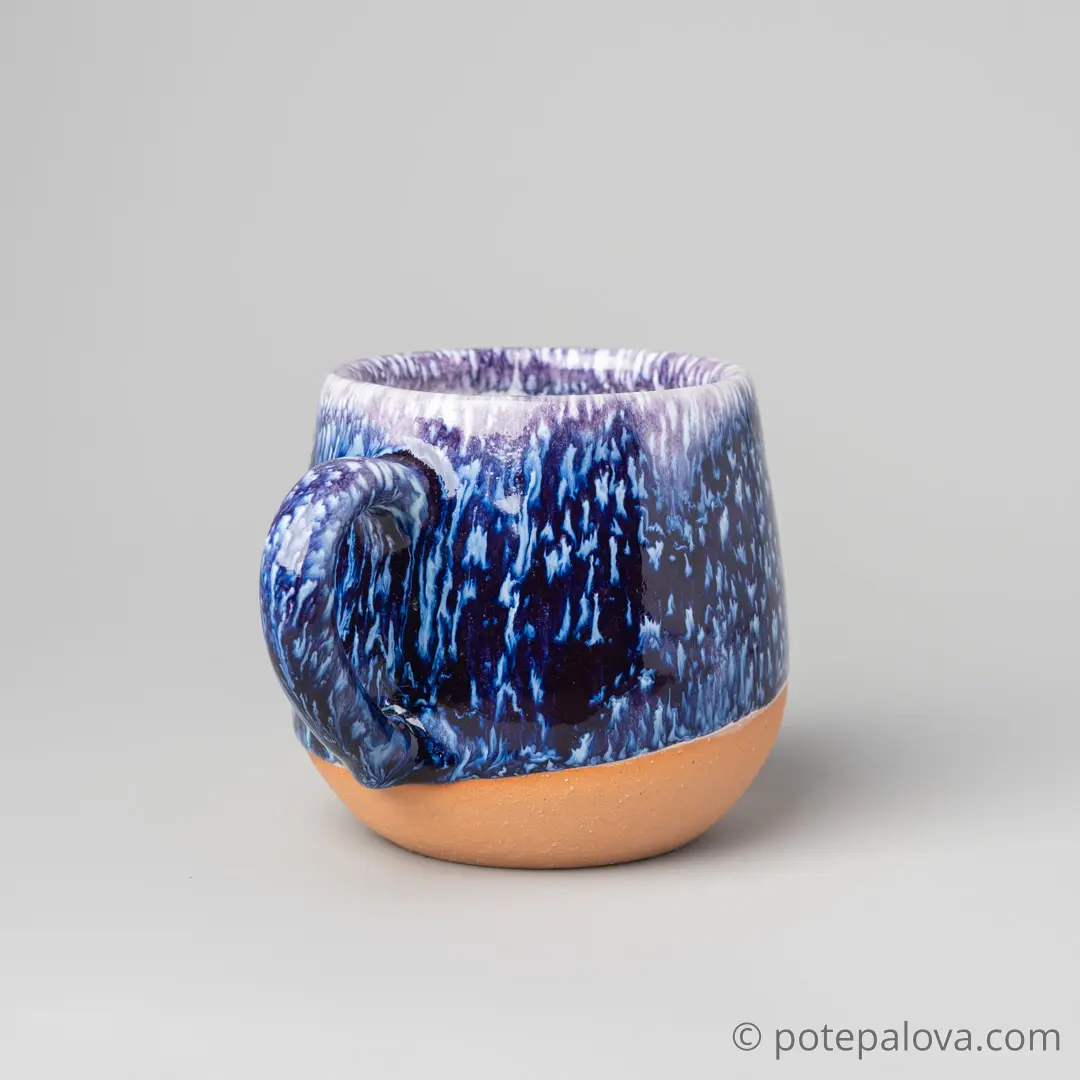 картинка Кружка "Космос" на светлой глине 2 - DishWishes.Ru