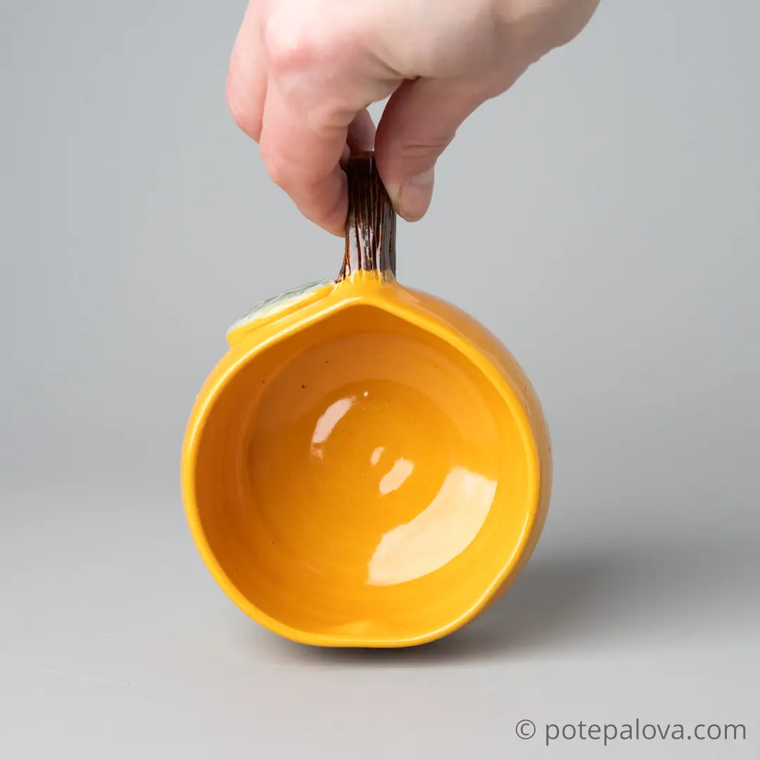картинка Чашка Светланы Шумских "Мандарин" 2 - DishWishes.Ru