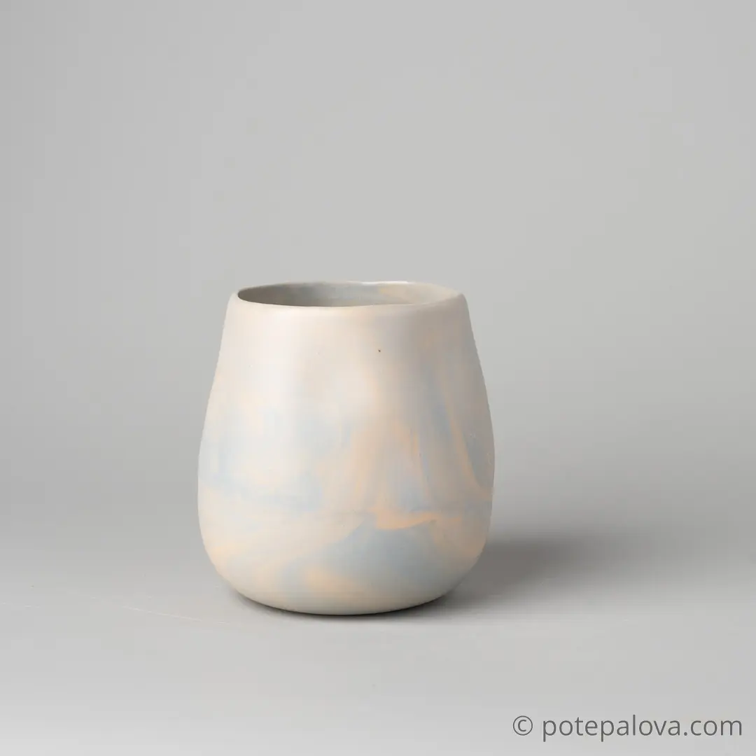 картинка Стакан фарфоровый Sigma "Песчаные Дюны" 400 мл - 3 - DishWishes.Ru