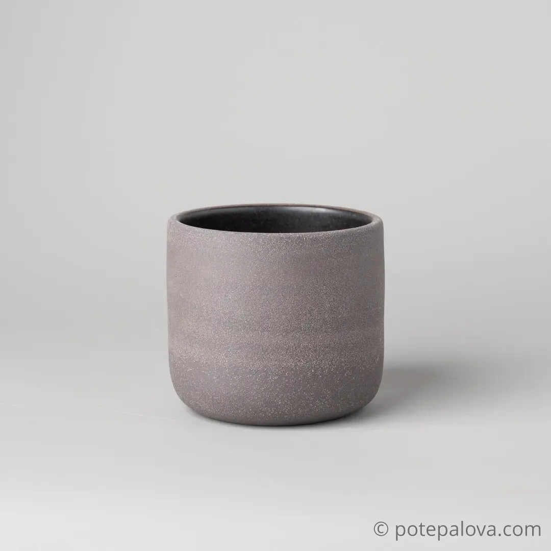 картинка Стакан Sigma черный "Почти Barista" 300 мл - DishWishes.Ru