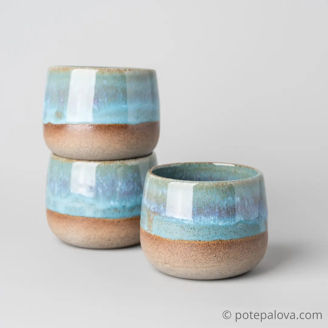 картинка Маленький стакан Sigma "Морская галька" 190 мл - DishWishes.Ru