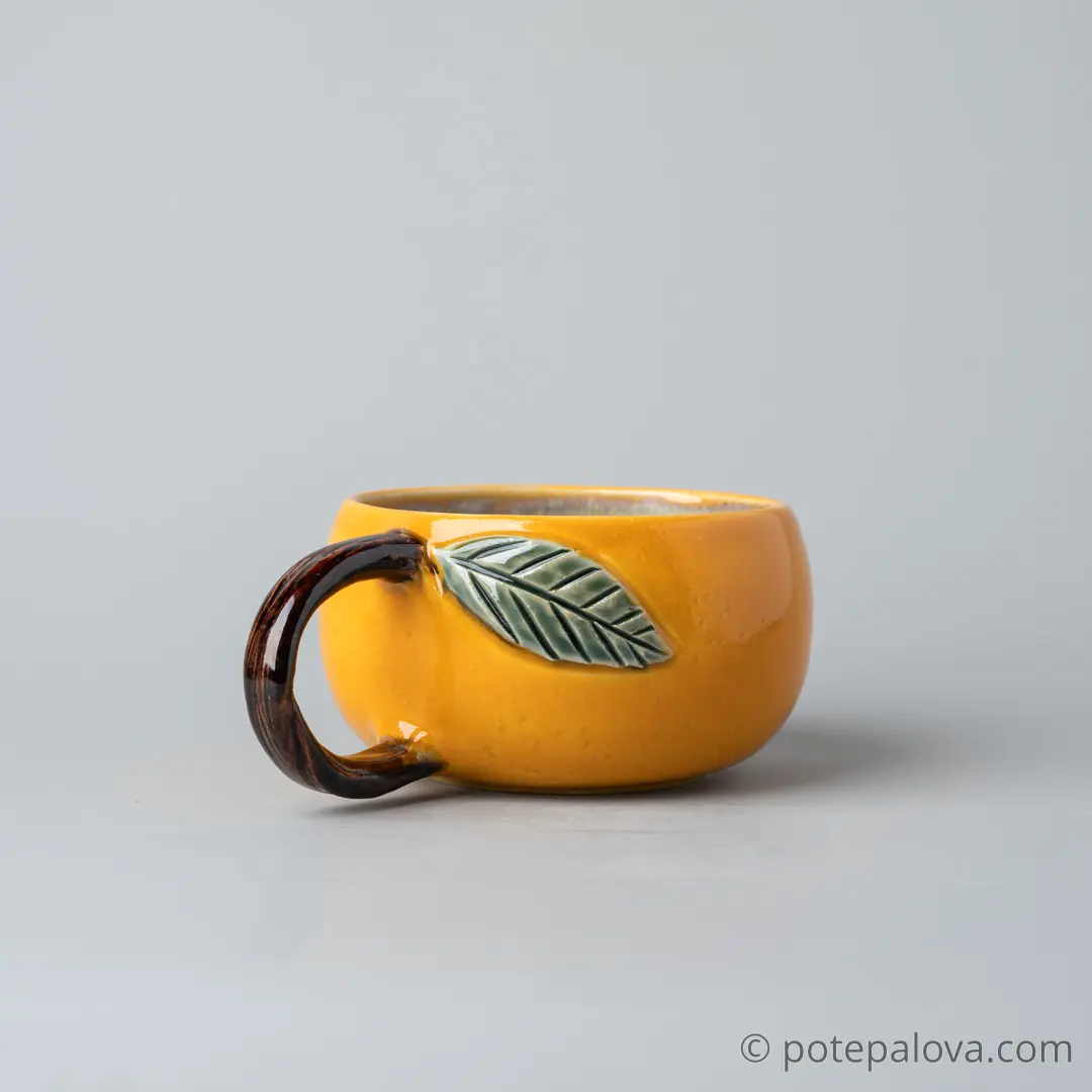 картинка Чашка Светланы Шумских "Мандарин" 7 - DishWishes.Ru