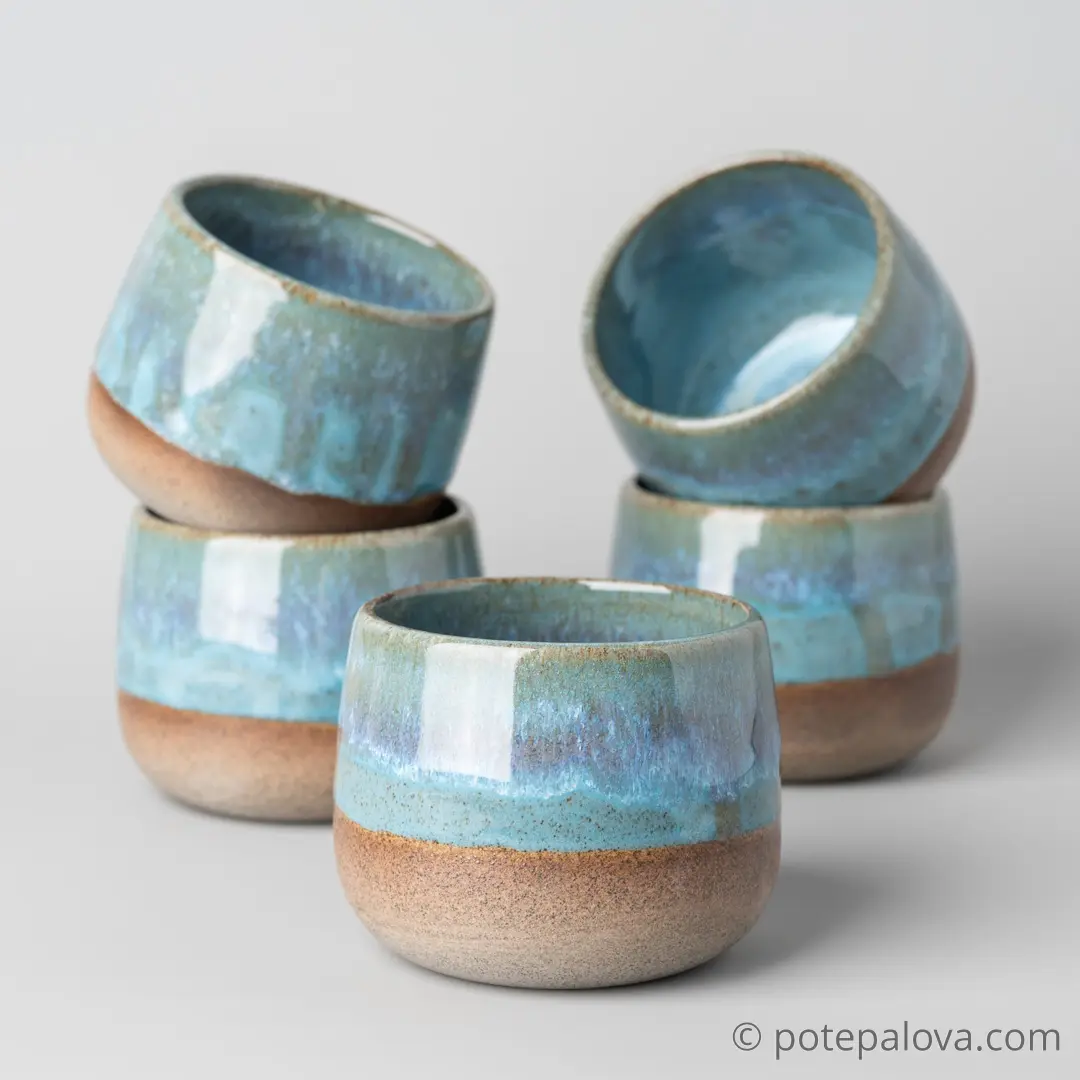 картинка Маленький стакан Sigma "Морская галька" 190 мл - DishWishes.Ru