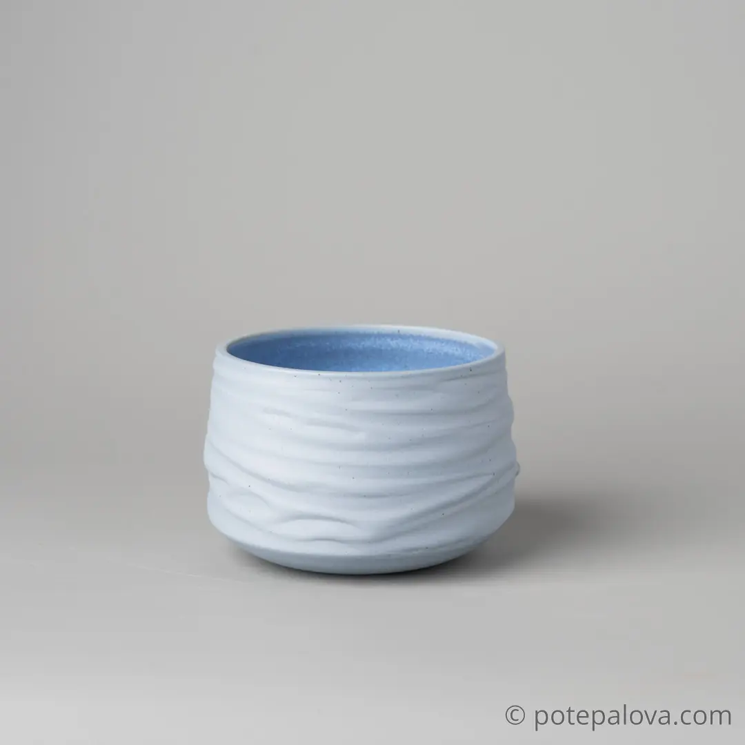 картинка Стакан фарфоровый Sigma "Волны" 280 мл - 2 - DishWishes.Ru