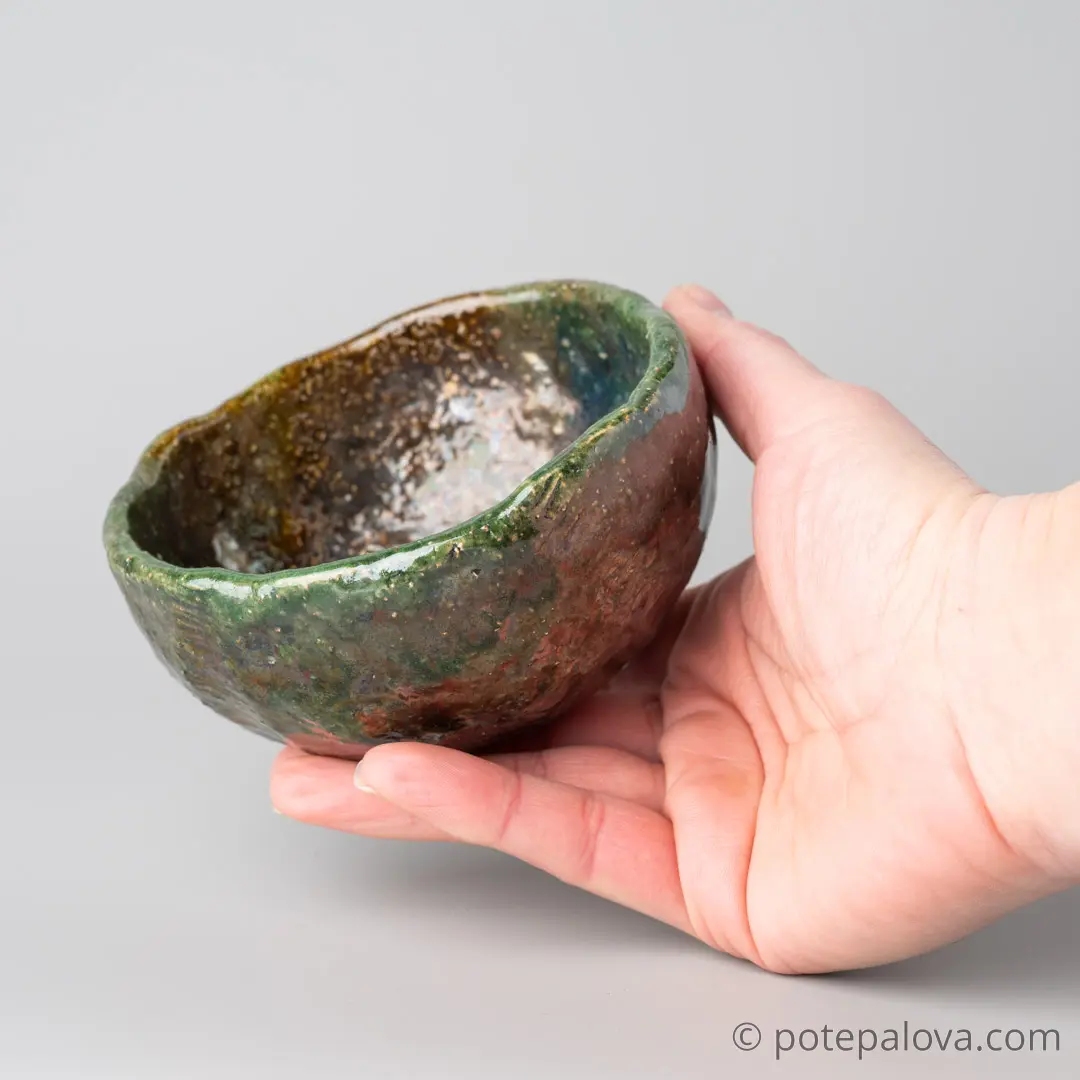 картинка Миска Niboqua раку зеленая 2 - DishWishes.Ru