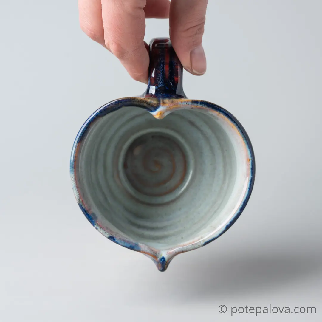 картинка Чашка-сердце от Юрия Пересады XV-1 - DishWishes.Ru