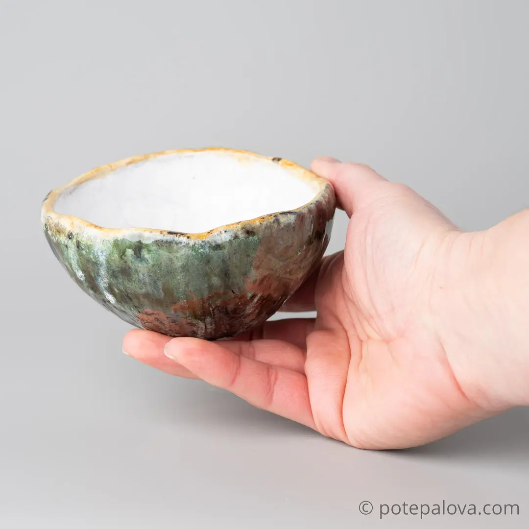 картинка Миска Niboqua раку белая - DishWishes.Ru