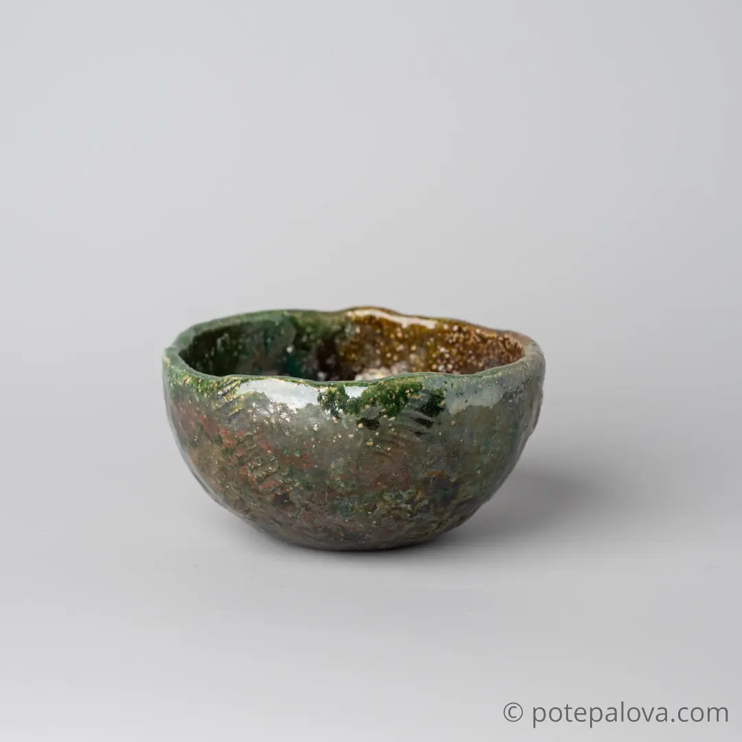 картинка Миска Niboqua раку зеленая 2 - DishWishes.Ru