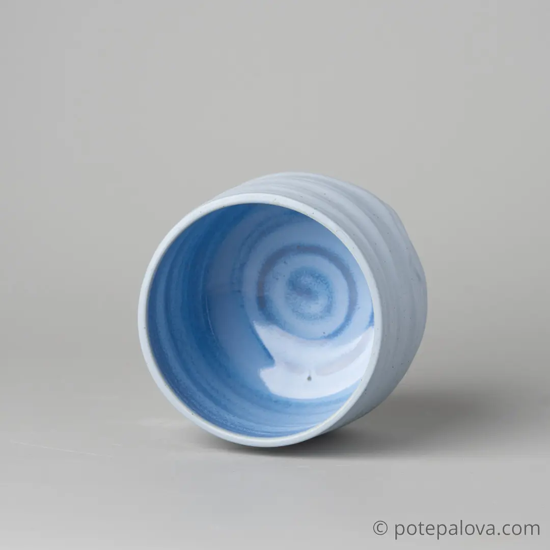 картинка Стакан фарфоровый Sigma "Волны" 280 мл - 2 - DishWishes.Ru