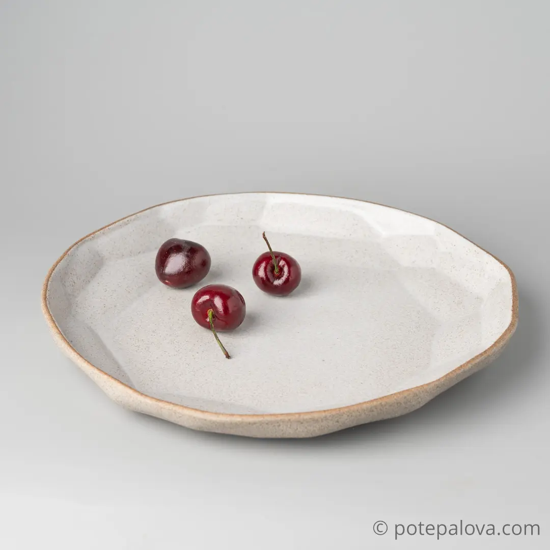 картинка Тарелка большая Sigma "Геометрия" 27 см  - DishWishes.Ru