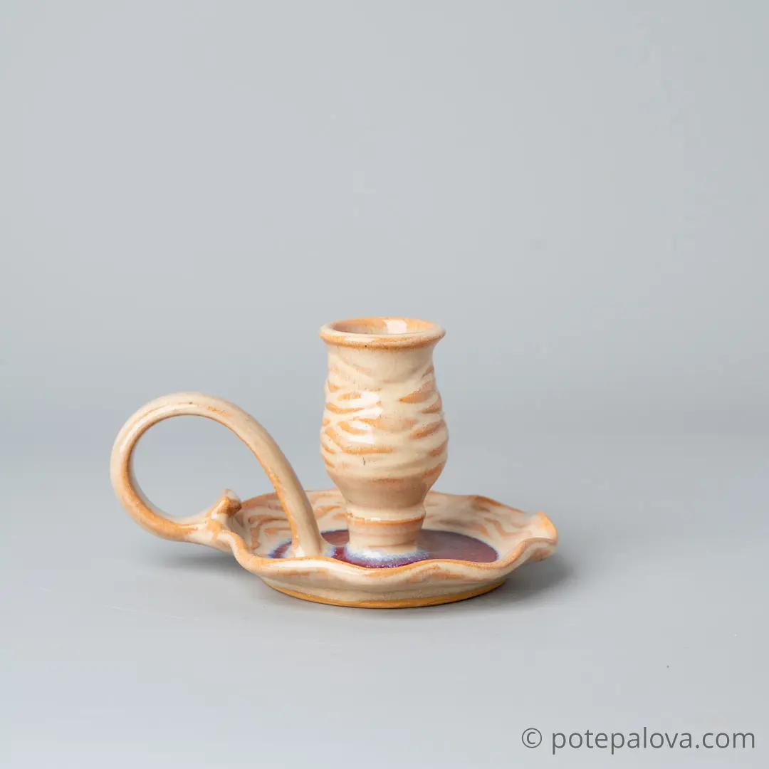 картинка Керамический подсвечник Юрия Пересады 4 - DishWishes.Ru