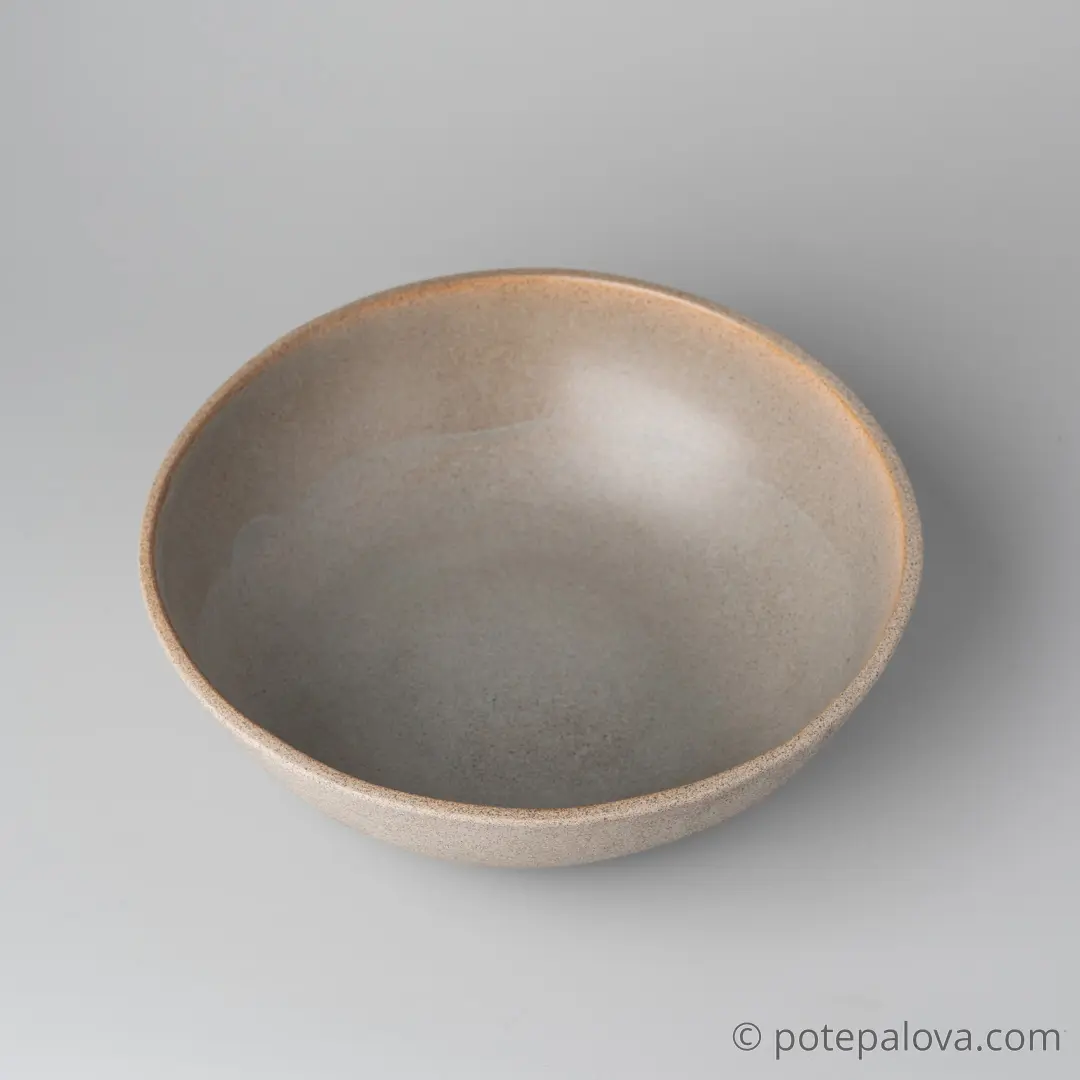 картинка Большая глубокая тарелка Sigma 22 см - 1 - DishWishes.Ru