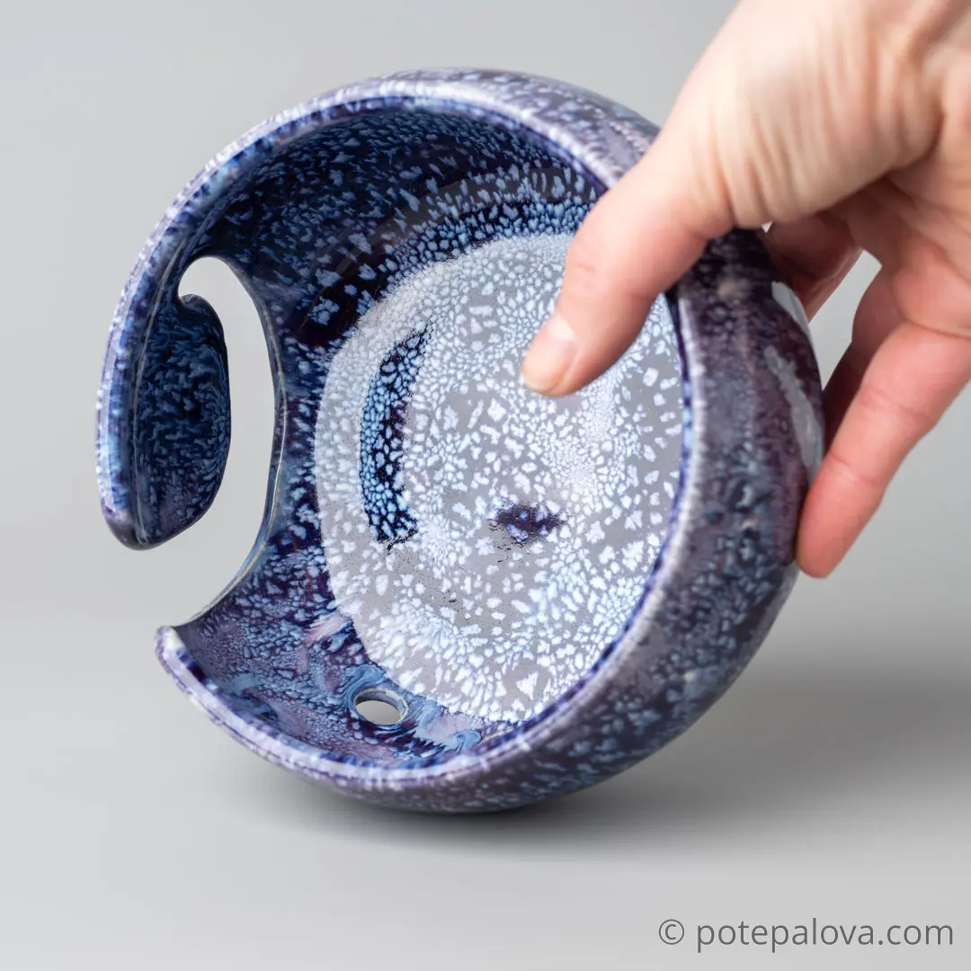 картинка Керамическая клубочница "Космос" 1 - DishWishes.Ru
