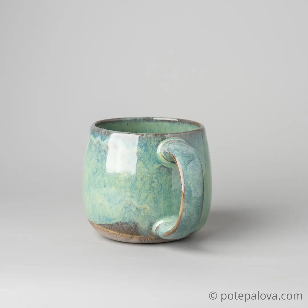 картинка Кружка Sigma зеленая "Тумблер" 4 - 450 мл - DishWishes.Ru