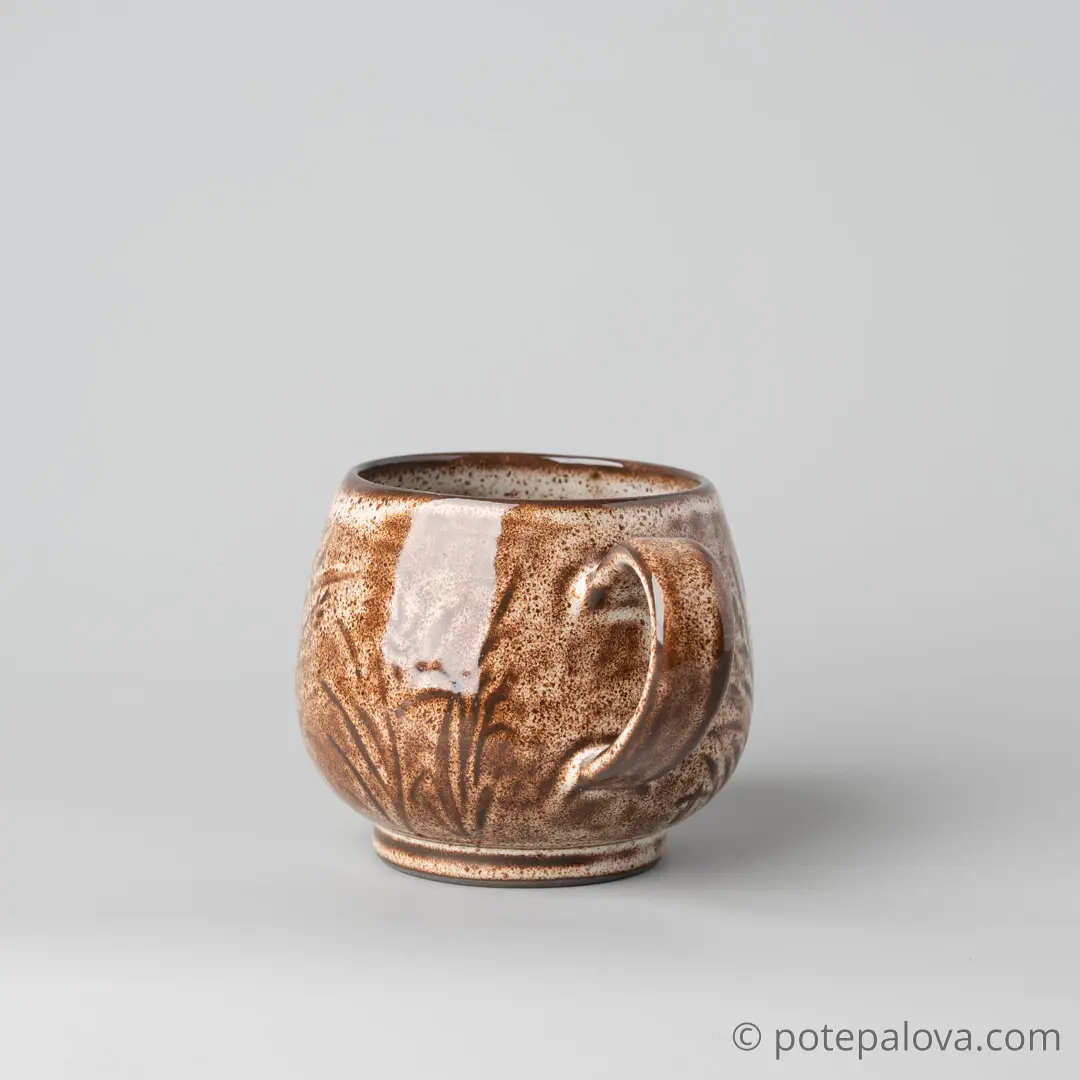 картинка Керамическая кружка из серии "Травы" 6 - DishWishes.Ru