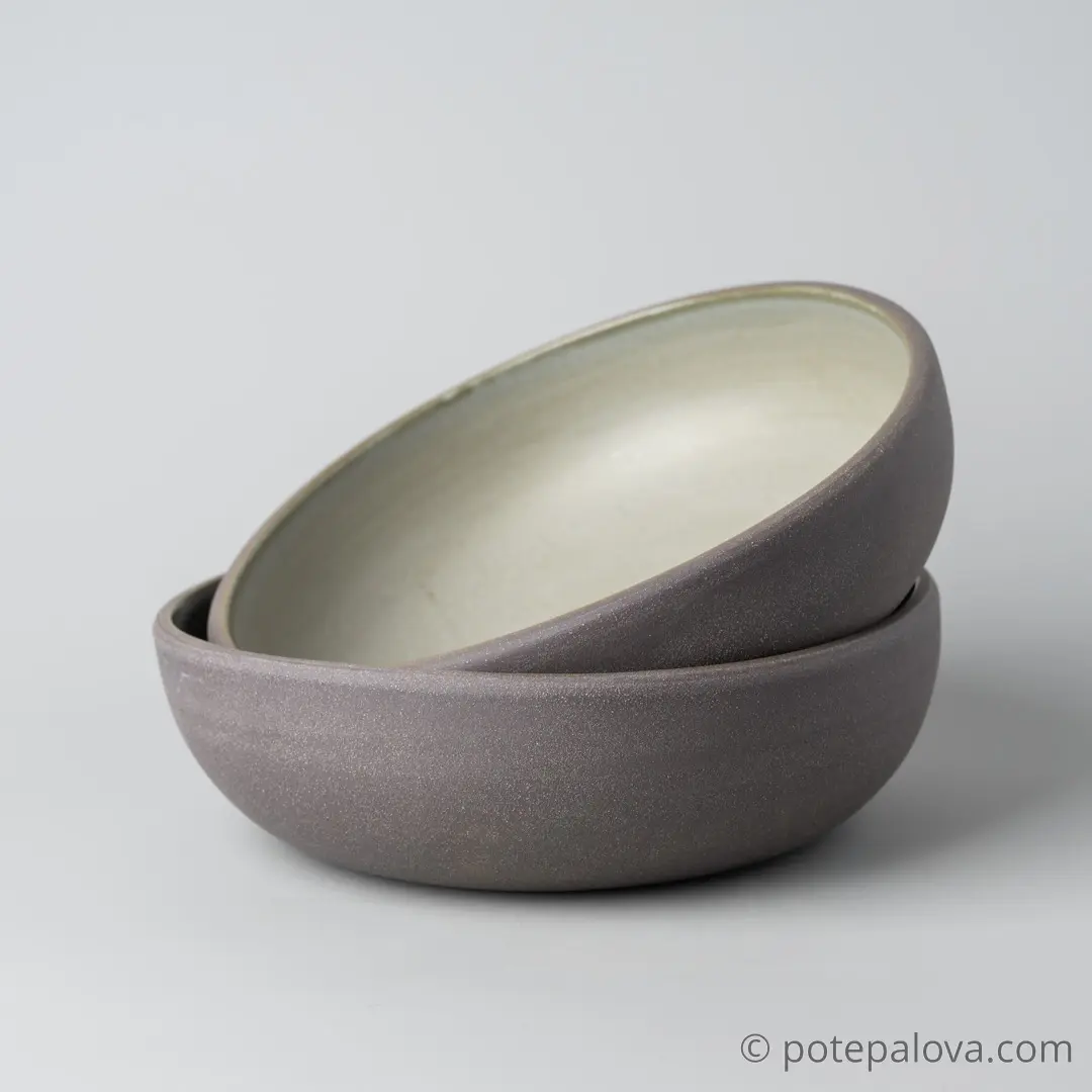 картинка Боул гончарный Sigma зеленый 18 см  - DishWishes.Ru