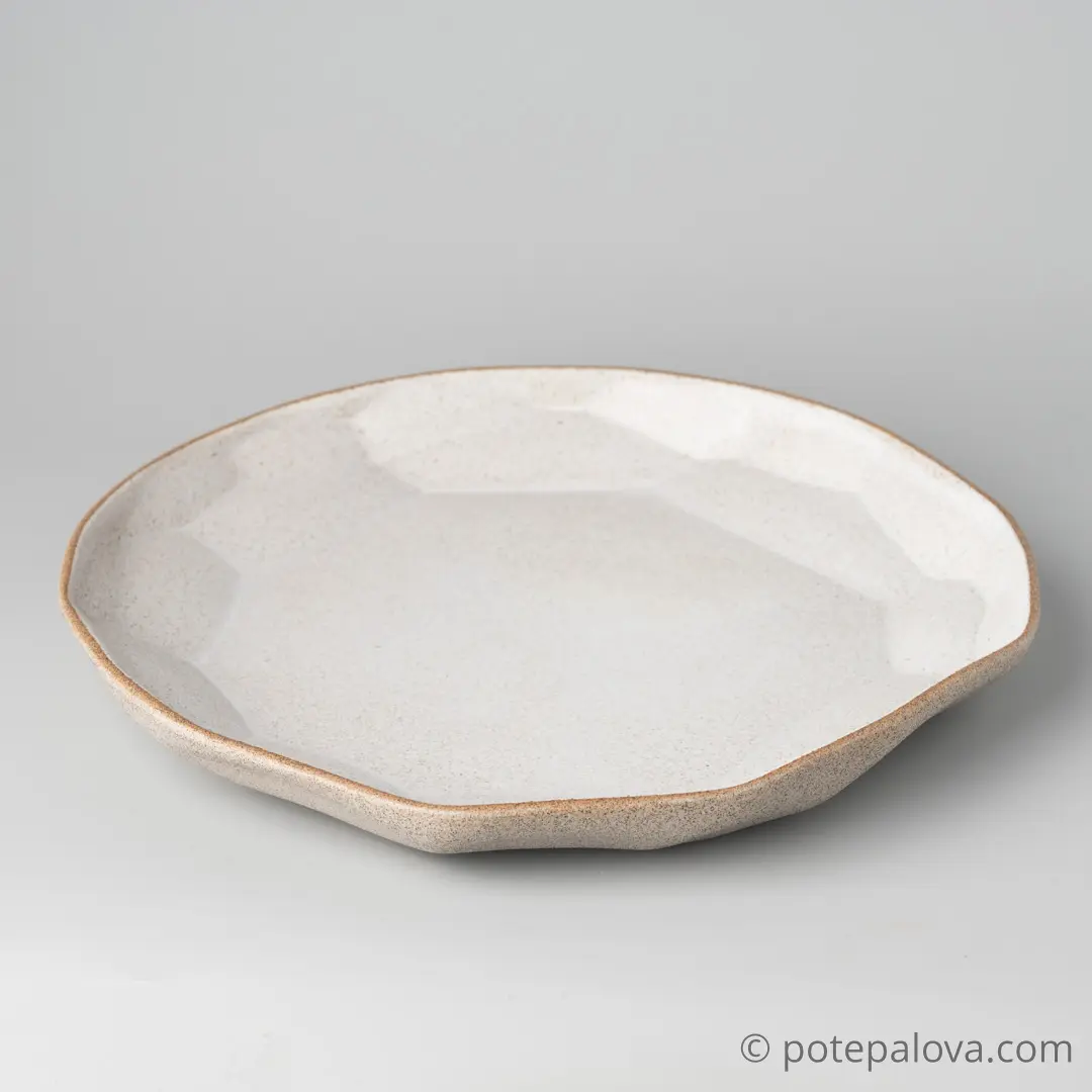 картинка Тарелка большая Sigma "Геометрия" 27 см  - DishWishes.Ru