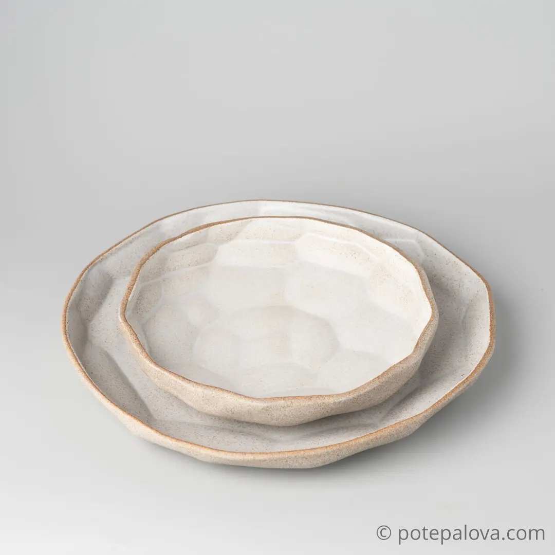 картинка Тарелка большая Sigma "Геометрия" 27 см  - DishWishes.Ru