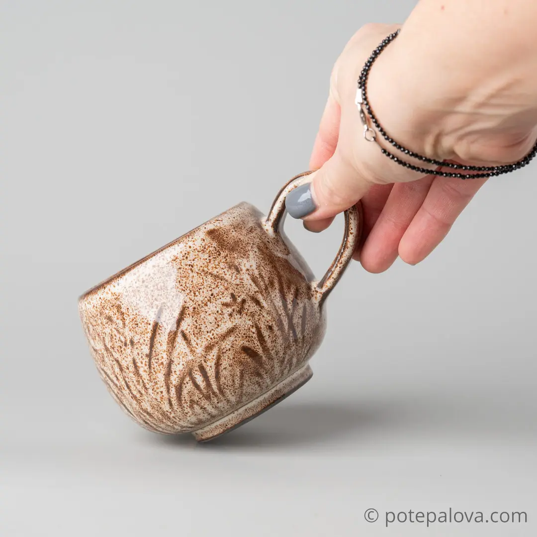 картинка Керамическая кружка из серии "Травы" 5 - DishWishes.Ru