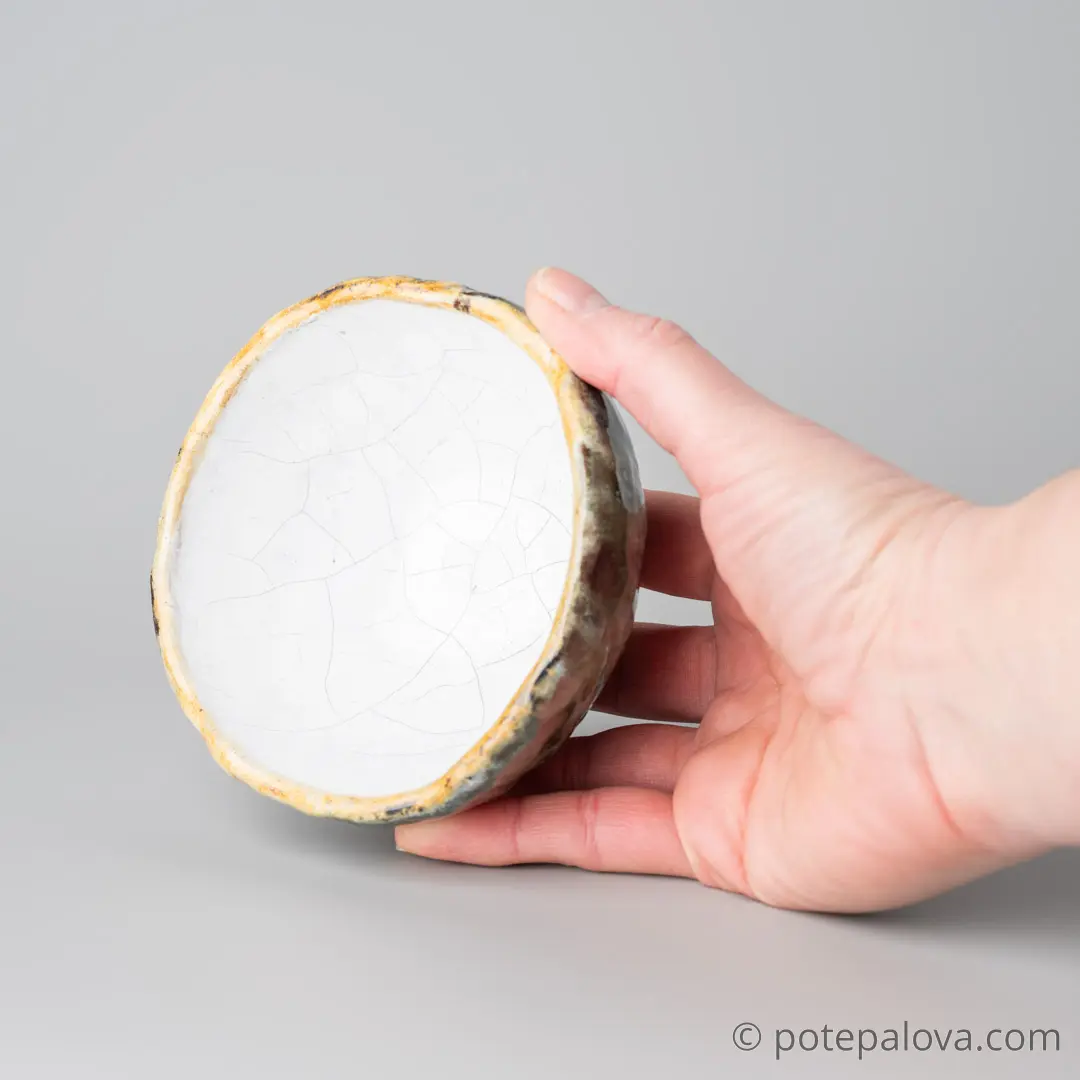 картинка Миска Niboqua раку белая - DishWishes.Ru